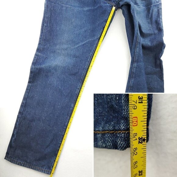 Rocawear Classic Fit Jeans Dark Wash Denim Pants Men's 38x32 - Picture 7 of 12